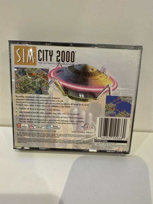 SimCity 2000 [Greatest Hits] - Playstation
