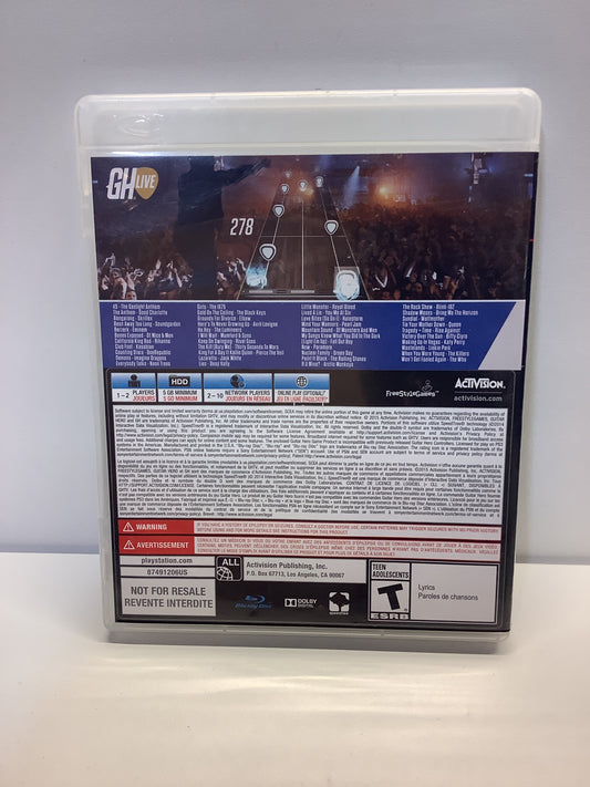Guitar Hero Live - Playstation 3