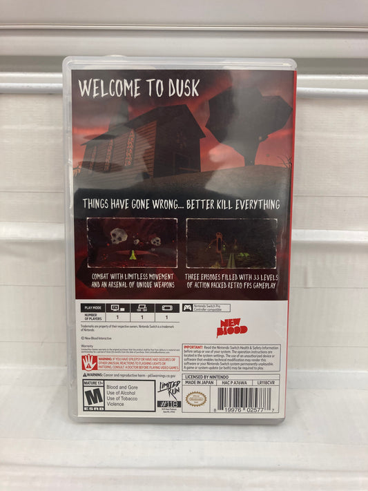 Dusk - Nintendo Switch