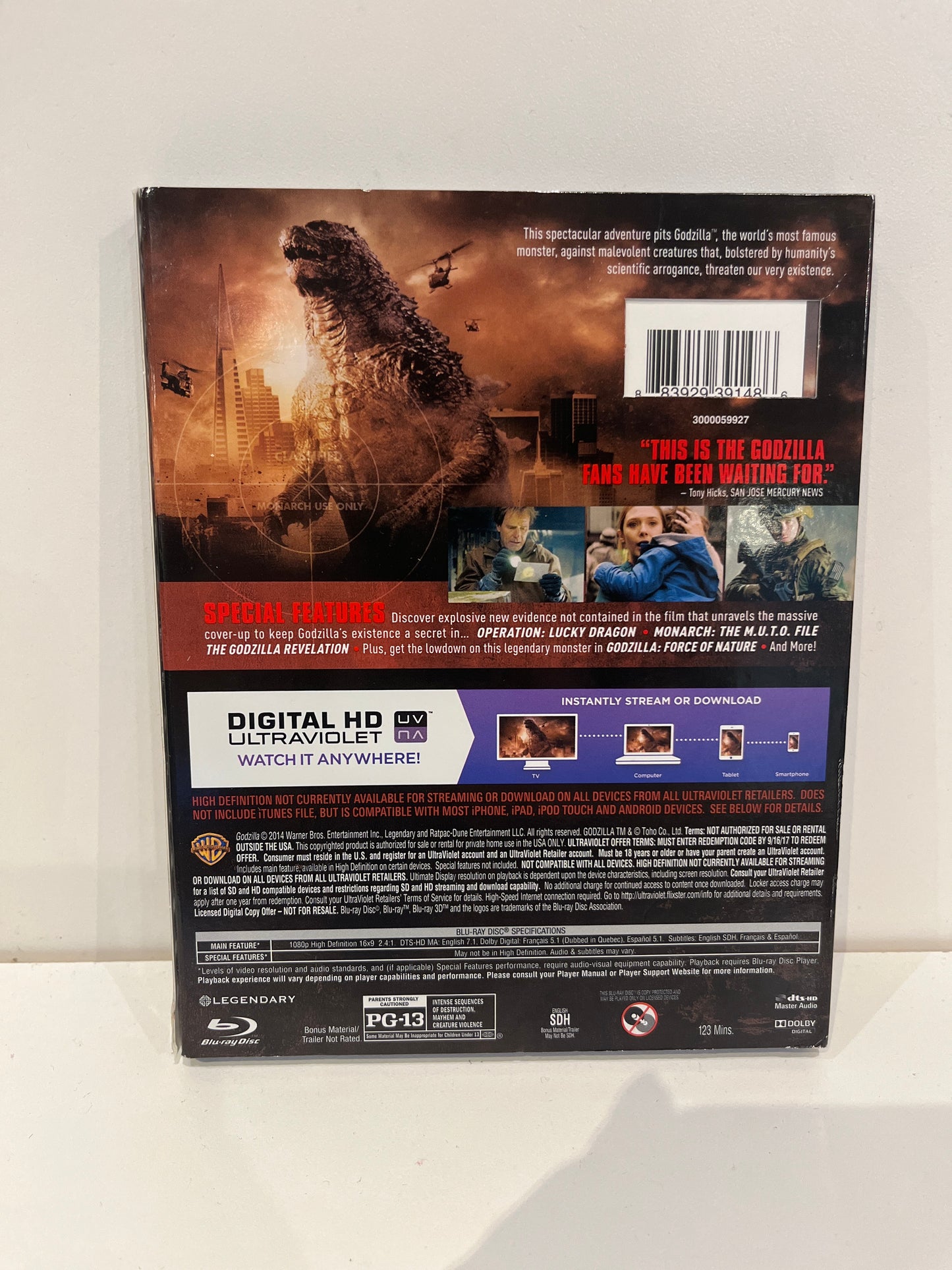 Godzilla - Blu-Ray
