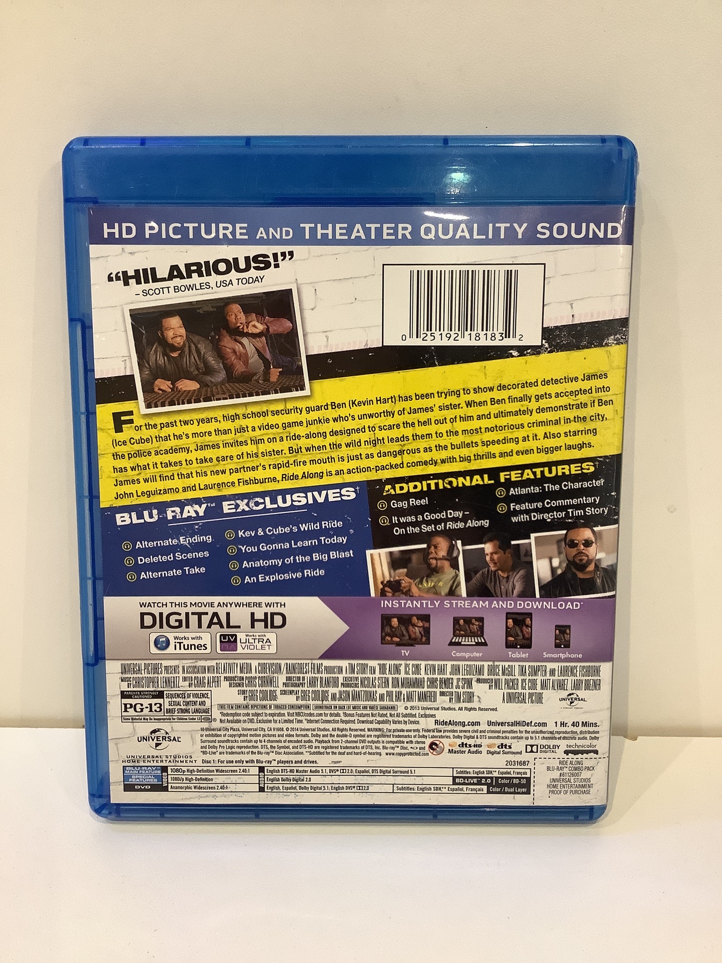 Ride Along - Blu-Ray