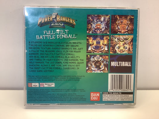 Power Rangers Zeo Battle Pinball - Playstation