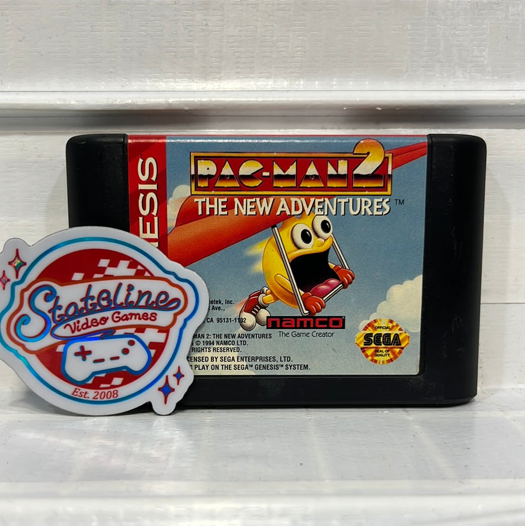 Freaky Pacman Pac-Man 2 The New Adventures - Sega Genesis – Stateline Video Games Inc.