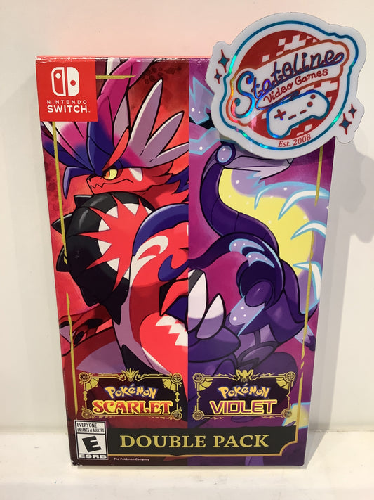 Pokemon Scarlet & Violet Double Pack - Nintendo Switch