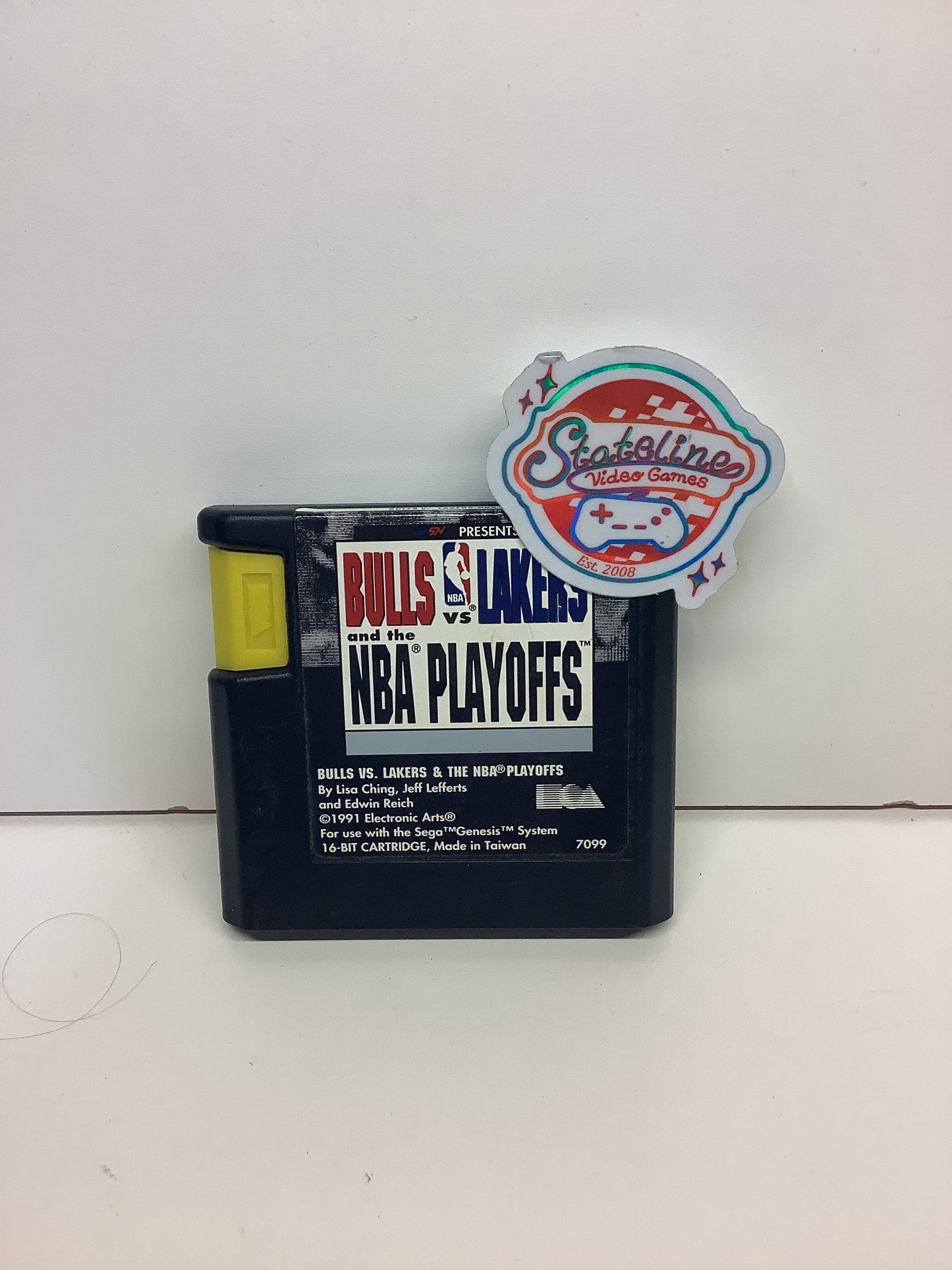Bulls vs Lakers and the NBA Playoffs - Sega Genesis