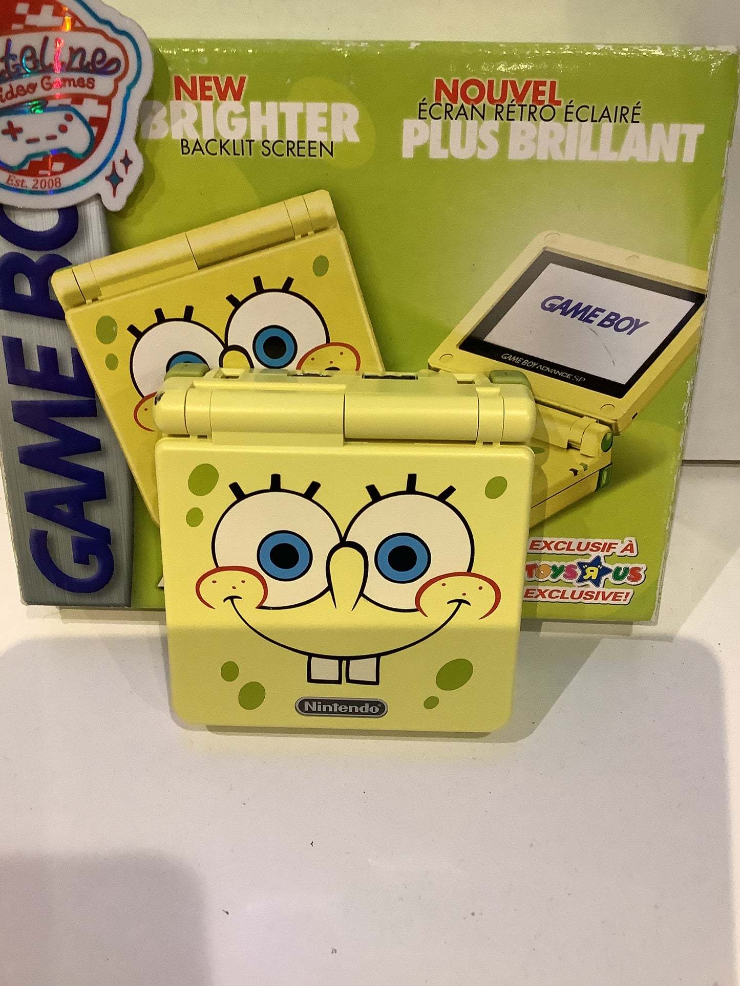 SpongeBob SquarePants Gameboy Advance SP - GameBoy Advance