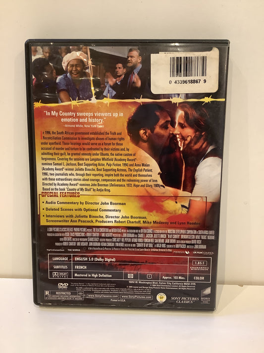 In My Country - DVD
