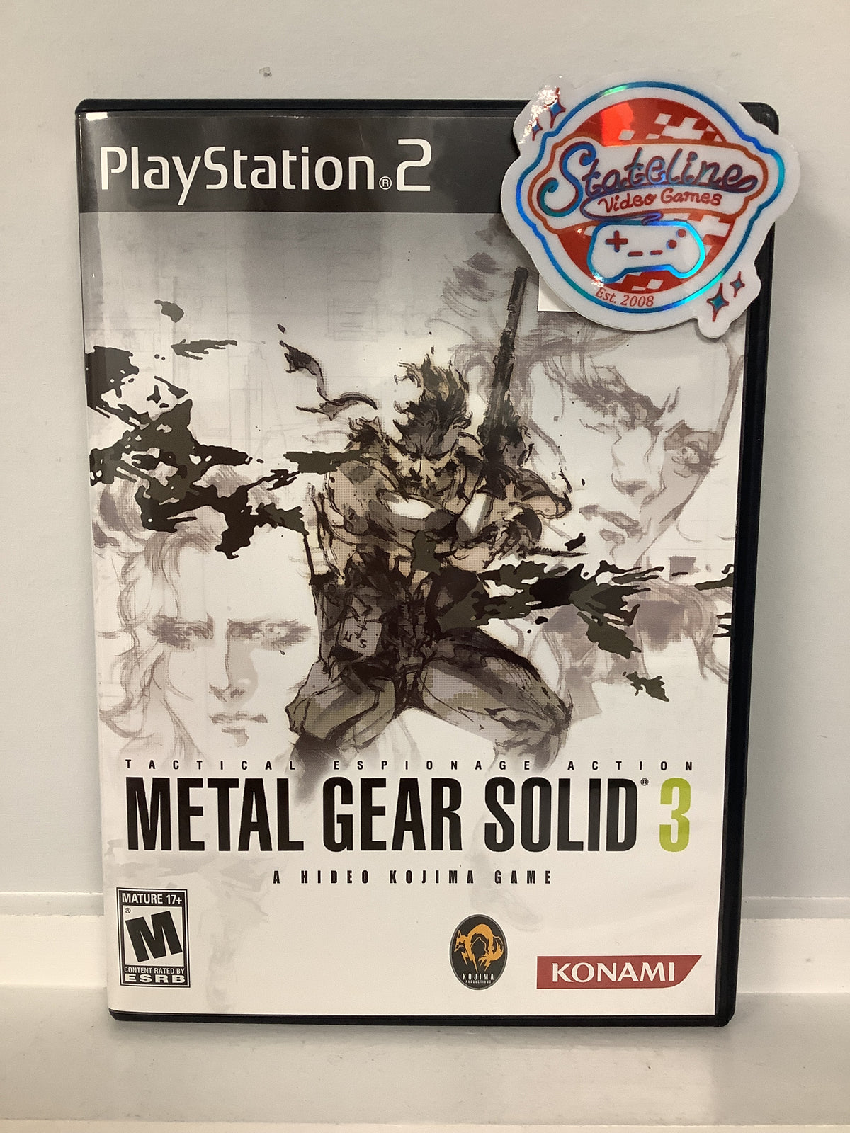 Metal Gear Solid 3 Snake Eater - Playstation 2