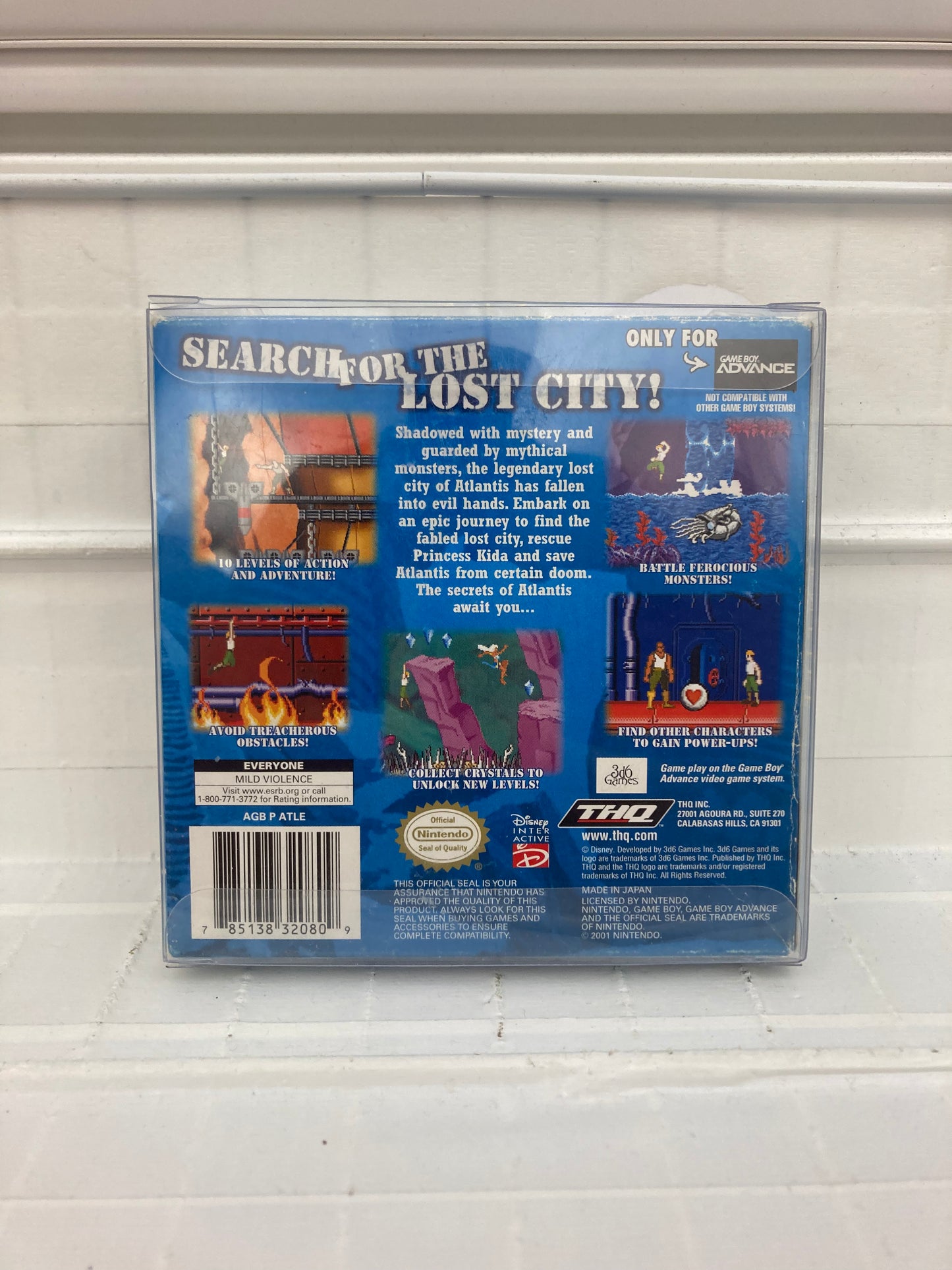 Disney's Atlantis: The Lost Empire - GameBoy Advance