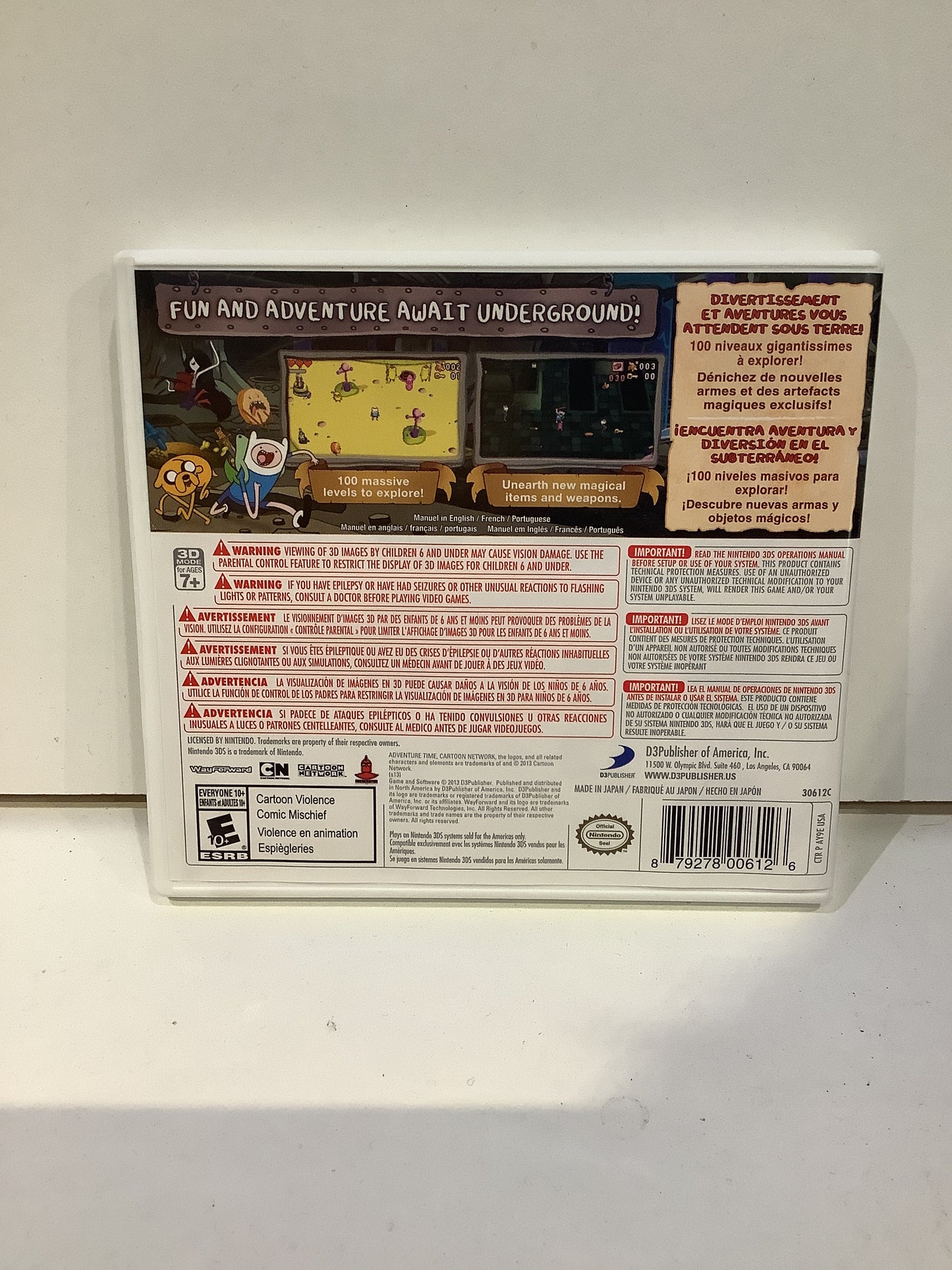 Adventure Time: Explore the Dungeon Because I Don't Know [Collector's Edition] - Nintendo 3DS