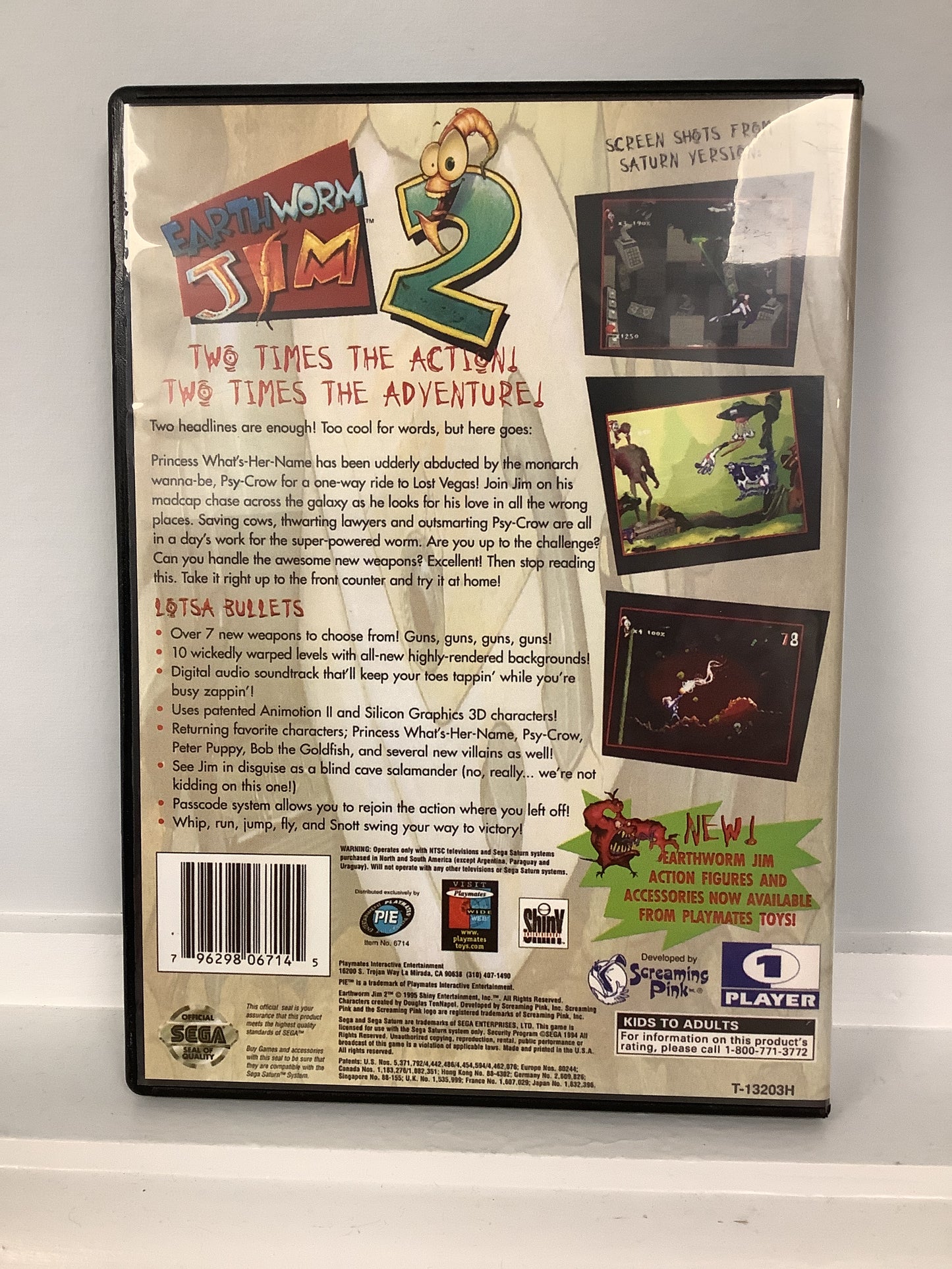 Earthworm Jim 2 - Sega Saturn