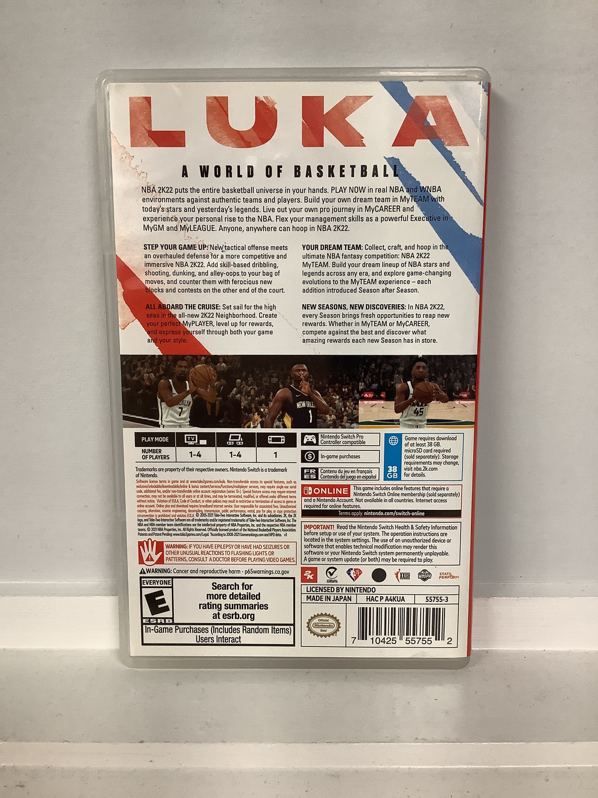 NBA 2K22 - Nintendo Switch
