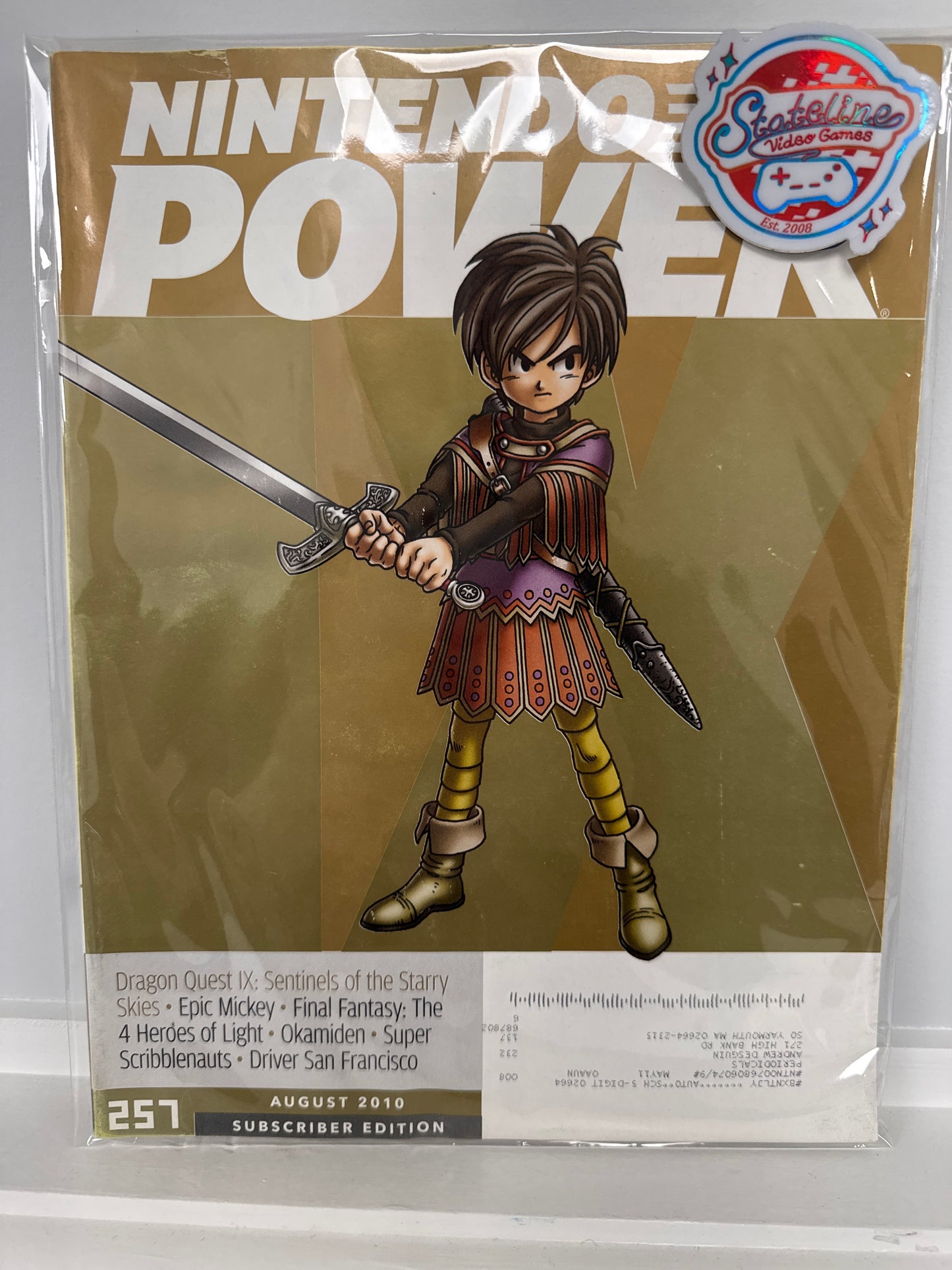 [Volume 257] Dragon Quest IX: Sentinels of the Starry Skies [Subscriber] - Nintendo Power