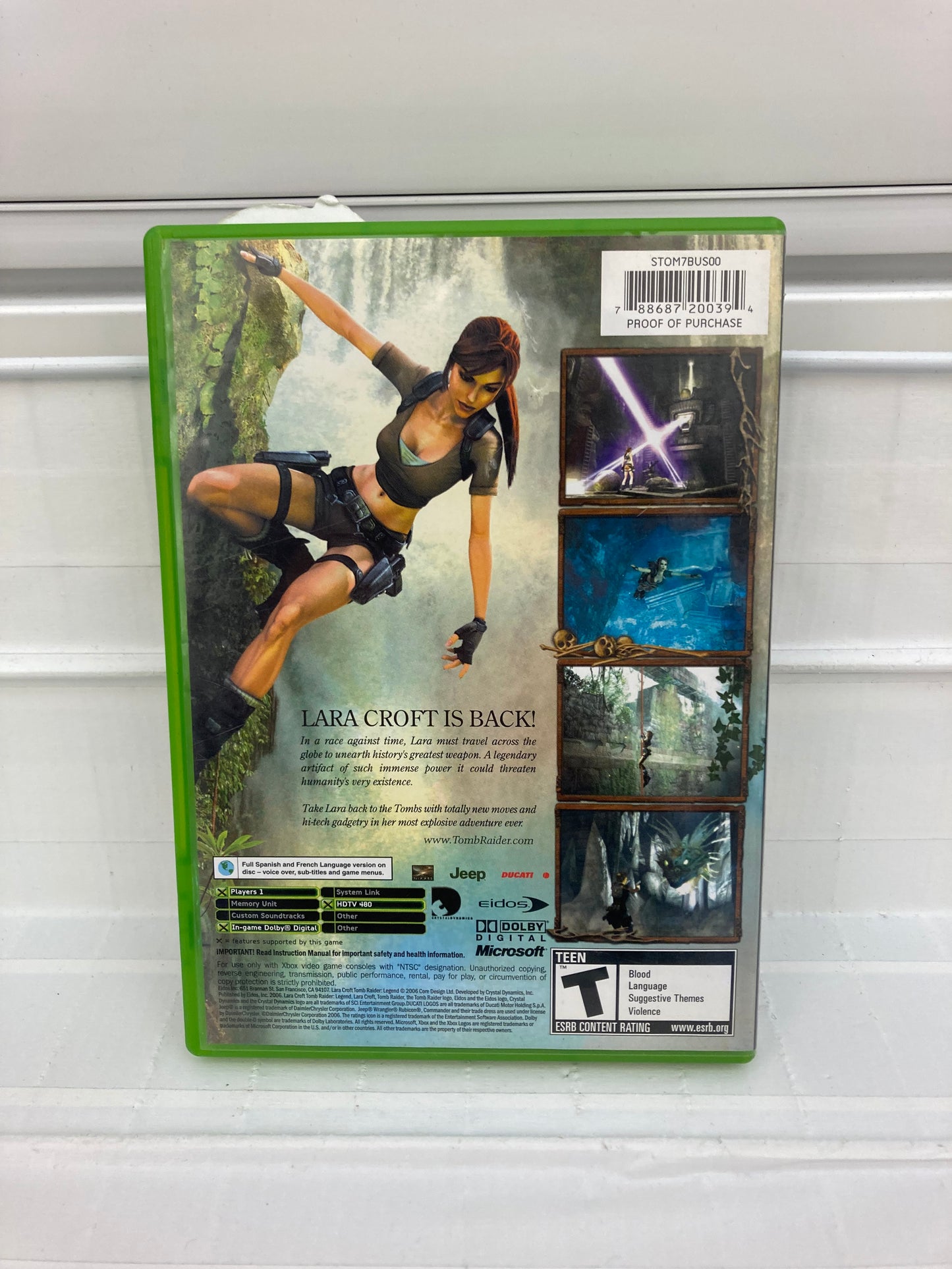 Tomb Raider Legend - Xbox