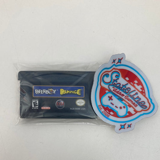 Paperboy & Rampage - GameBoy Advance