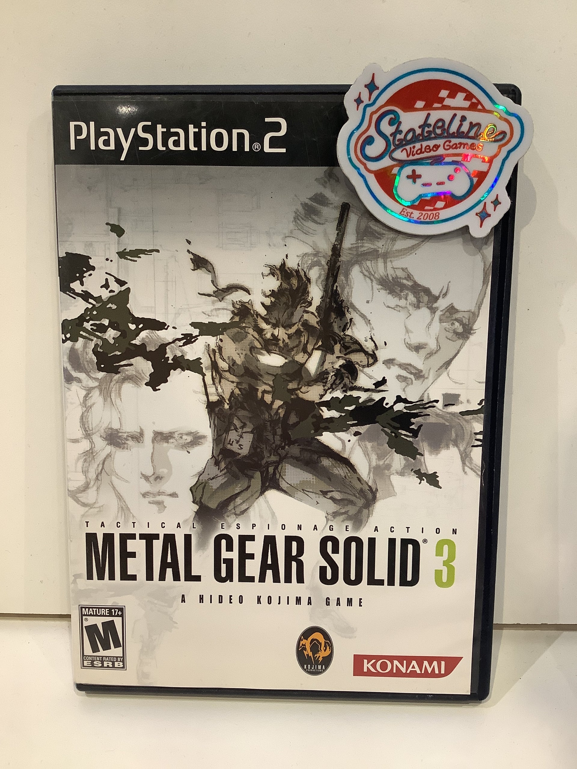 metal gear solid 3 subsistence pal Metal Gear Solid 3 Subsistence - Playstation 2 - Pre-Owned