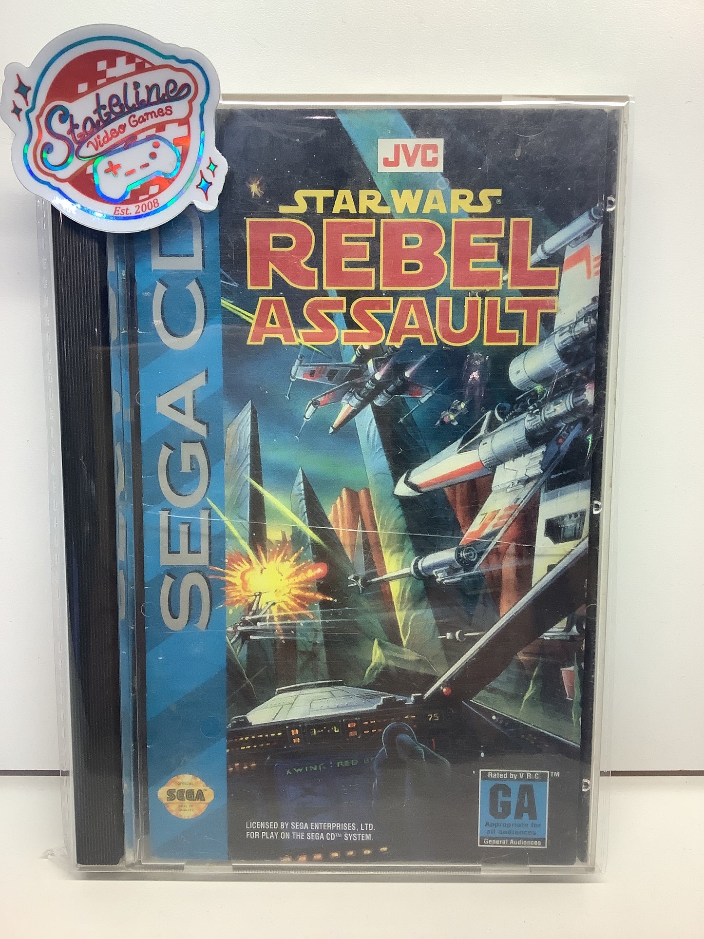 Star Wars Rebel Assault - Sega CD