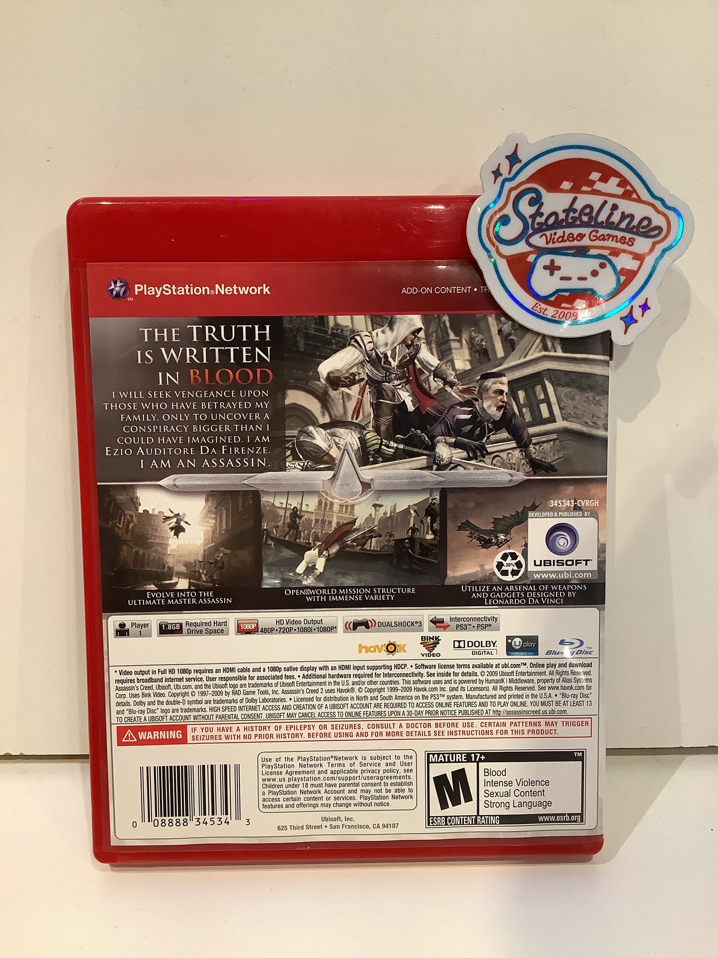 Assassin's Creed II [Greatest Hits] - Playstation 3