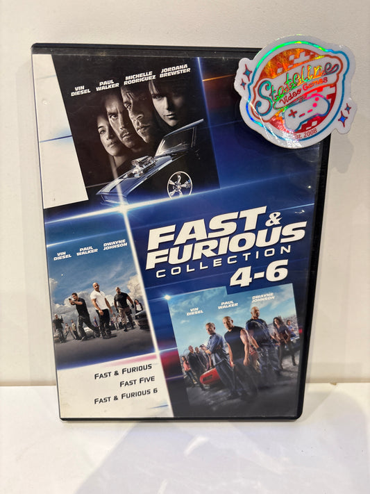 Fast & Furious Collection 4-6 - DVD