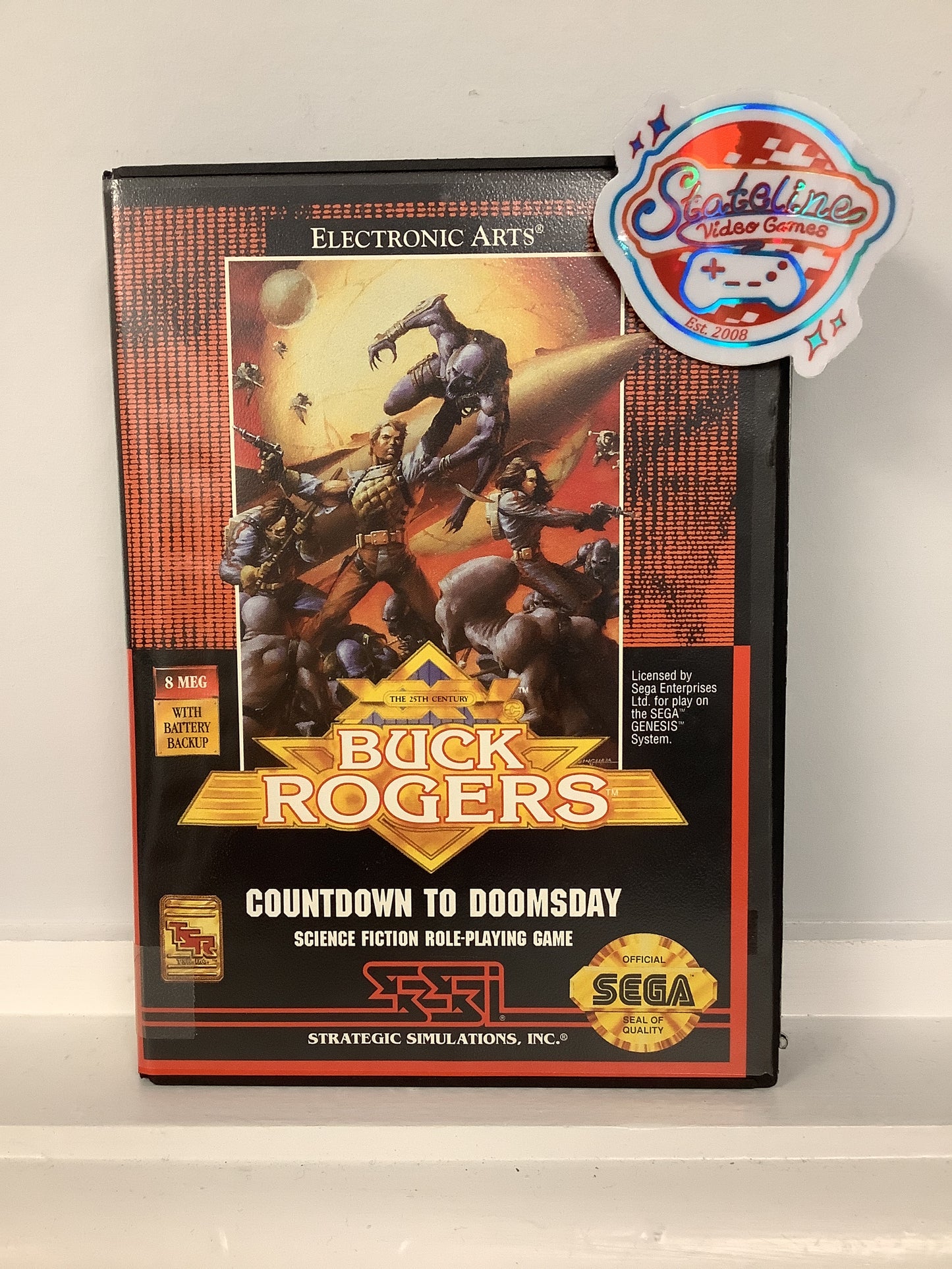Buck Rogers Countdown to Doomsday - Sega Genesis