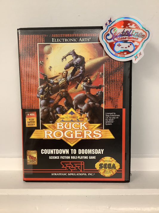 Buck Rogers Countdown to Doomsday - Sega Genesis