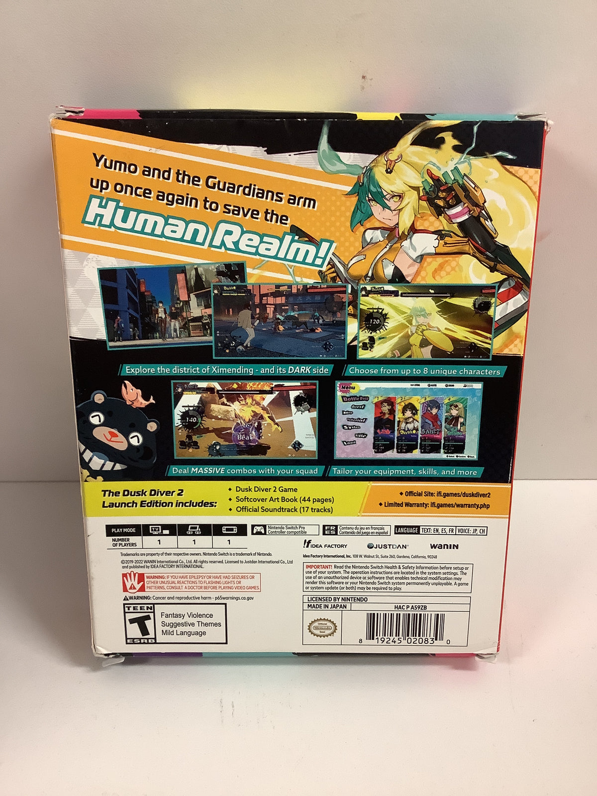 Dusk Diver 2 [Launch Edition] - Nintendo Switch