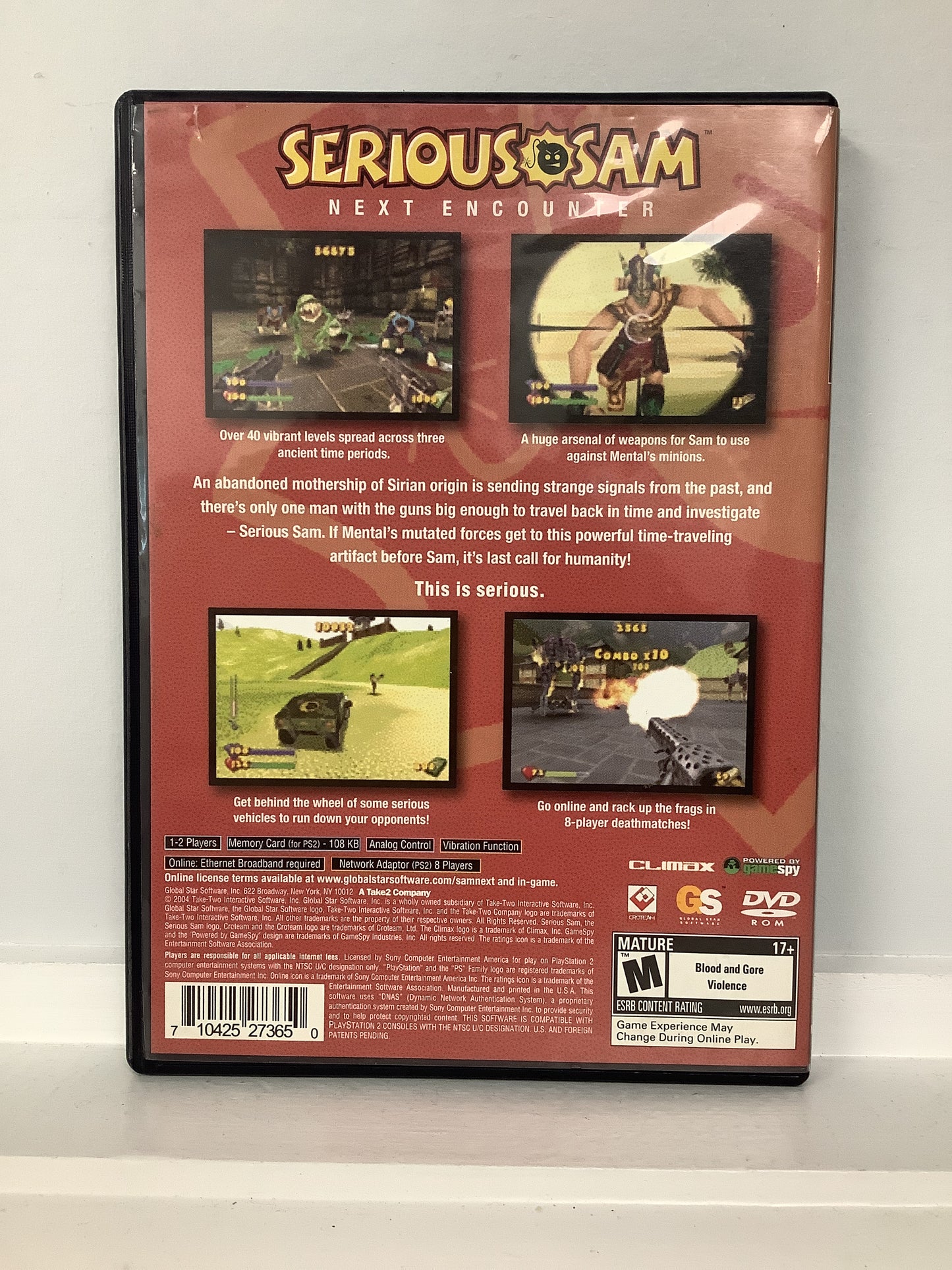 Serious Sam Next Encounter - Playstation 2