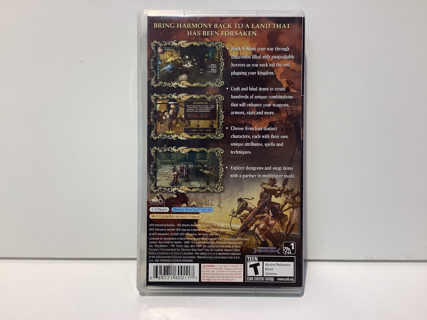 Warriors of the Lost Empire - PSP