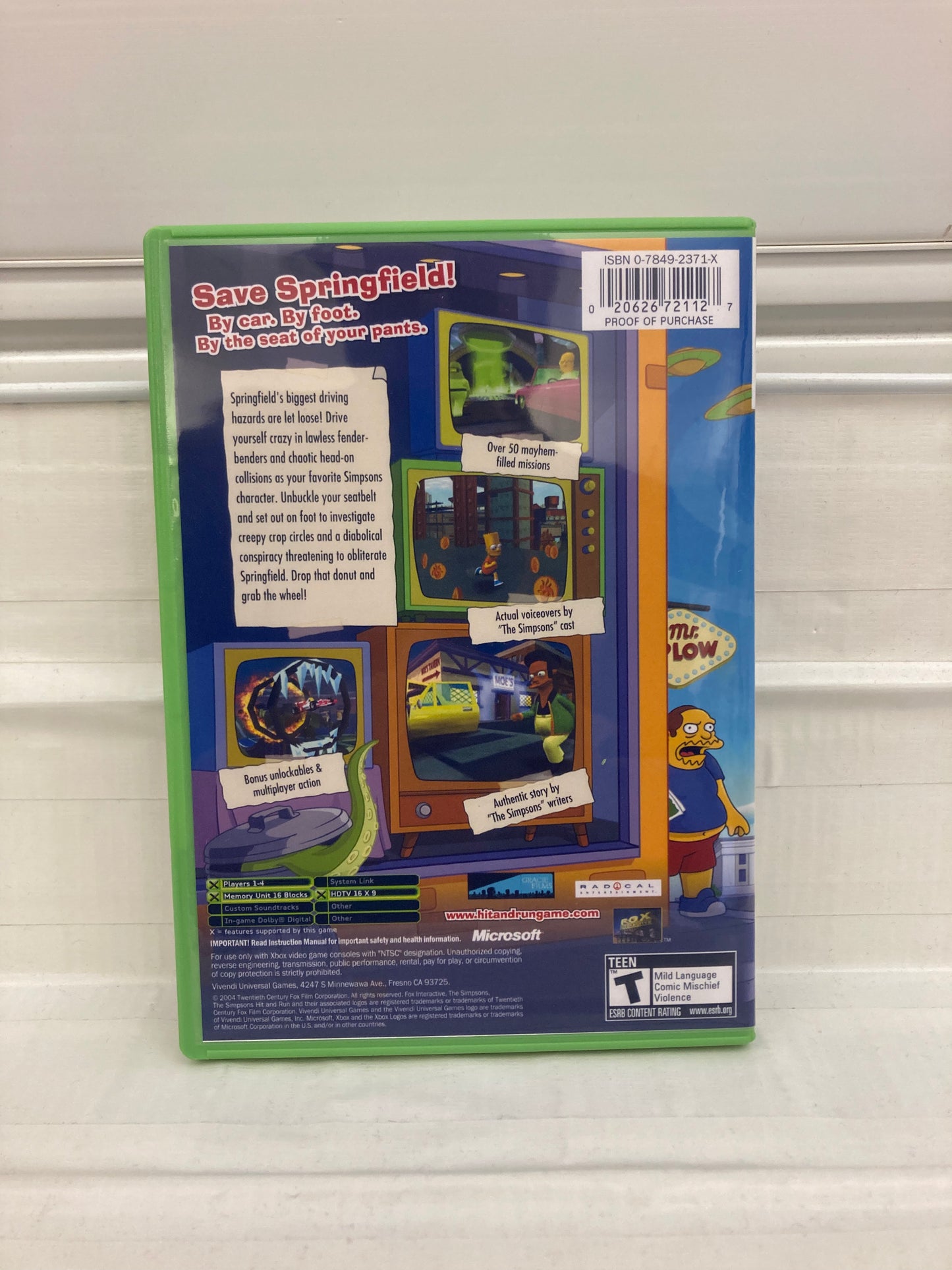 The Simpsons Hit and Run [Platinum Hits] - Xbox