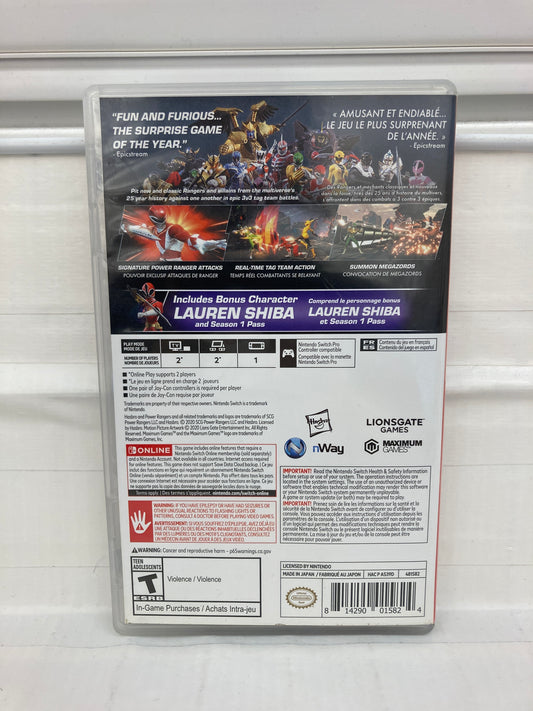Power Rangers: Battle for the Grid [Collector's Edition] - Nintendo Switch