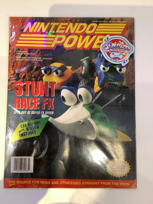 [Volume 63] Stunt FX Racing - Nintendo Power