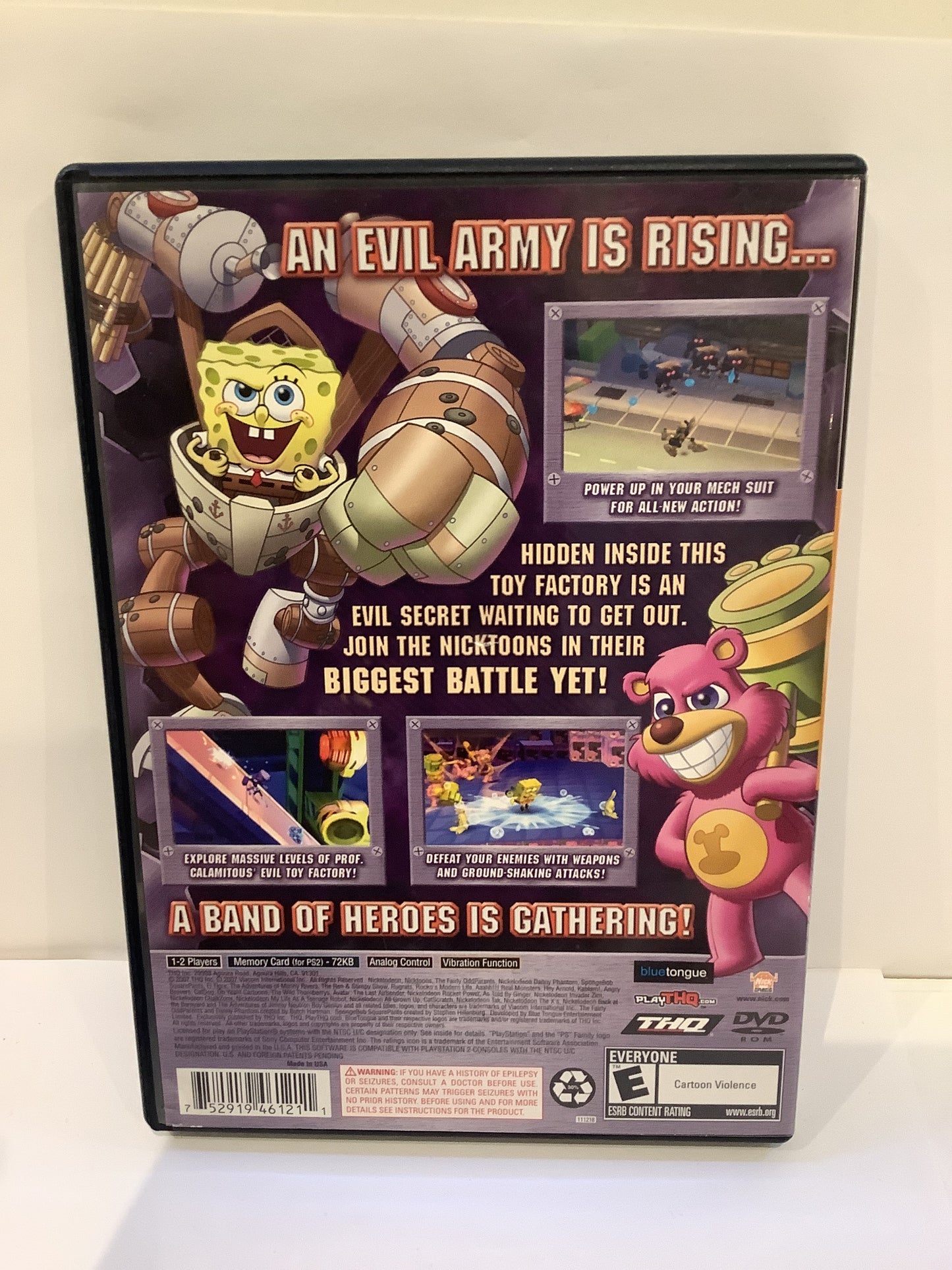 Nicktoons Attack of the Toybots - Playstation 2