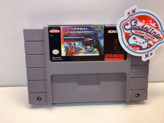 Lethal Enforcers - Super Nintendo