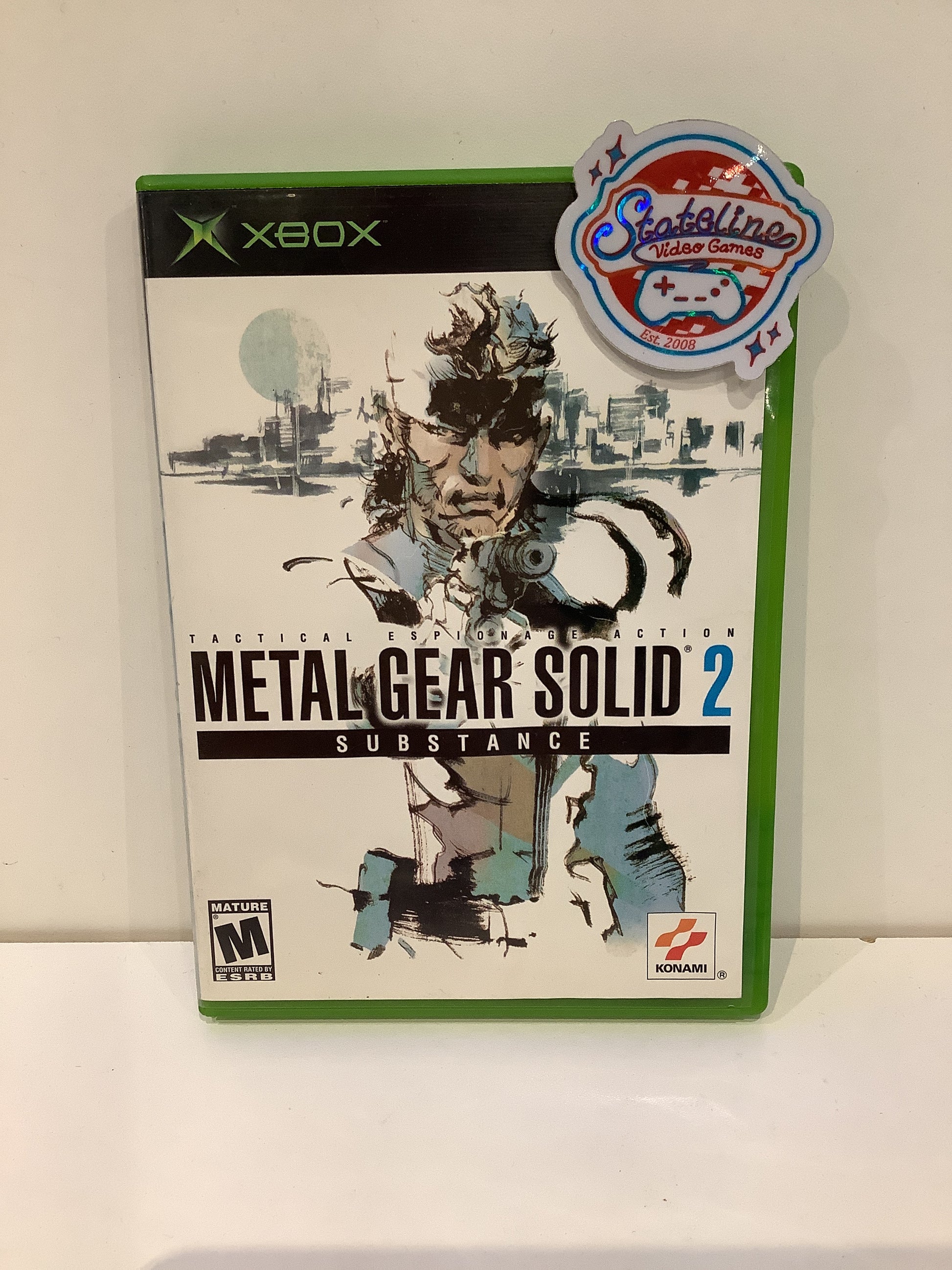 xbox metal gear solid Metal Gear Solid 2: Substance