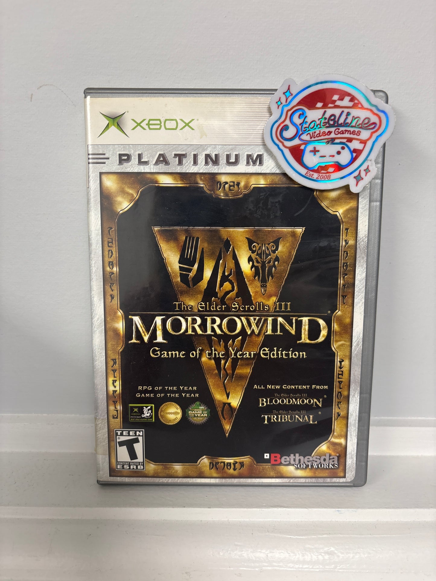 Elder Scrolls III Morrowind Platinum [Game of the Year] - Xbox