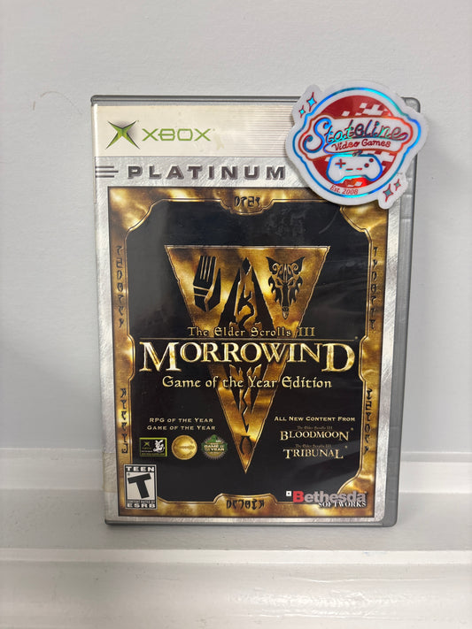 Elder Scrolls III Morrowind Platinum [Game of the Year] - Xbox