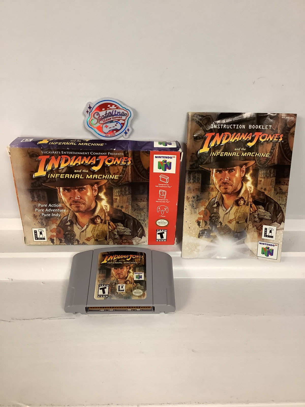 Indiana Jones Infernal Machine - Nintendo 64