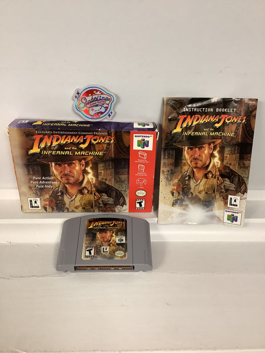 Indiana Jones Infernal Machine - Nintendo 64