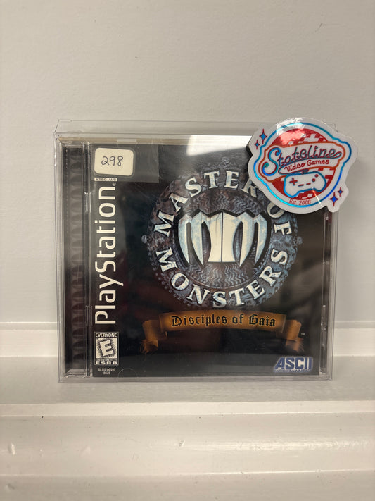 Master of Monsters Disciples of Gaia - Playstation