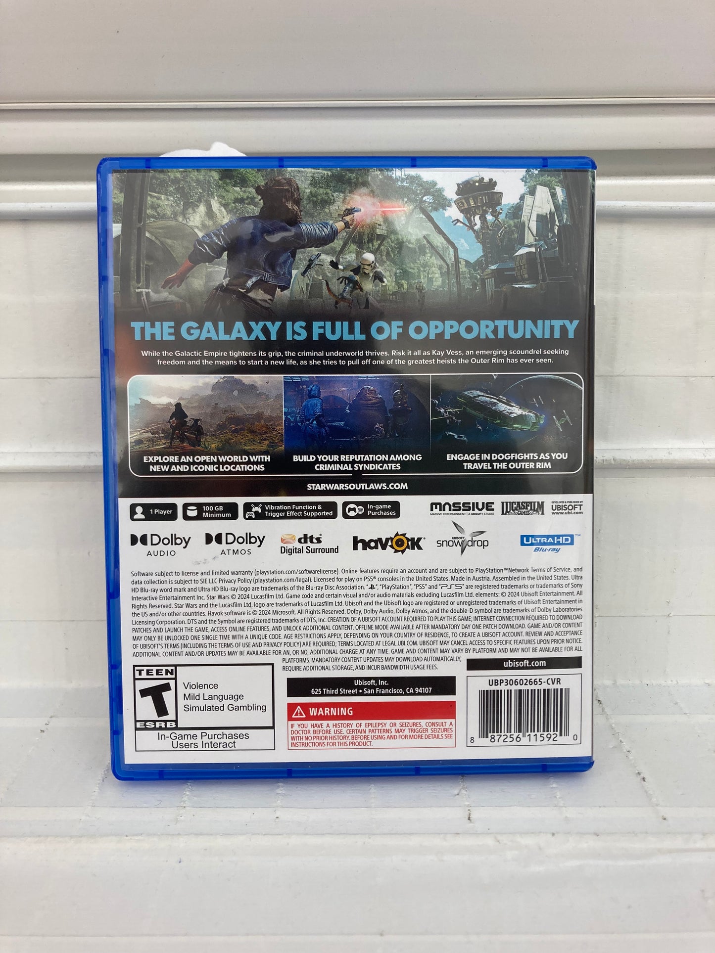 Star Wars Outlaws - Playstation 5