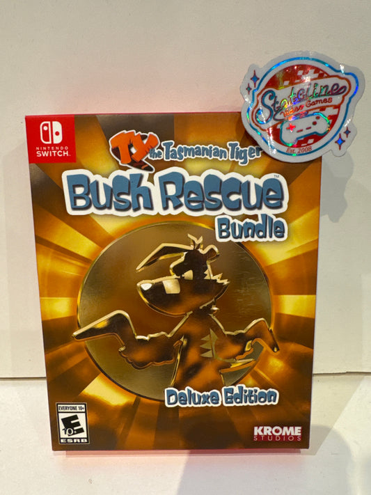 TY The Tasmanian Tiger HD: Bush Rescue Bundle - Deluxe Edition - Nintendo Switch
