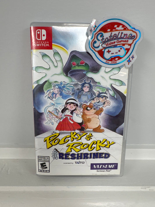 Pocky & Rocky Reshrined - Nintendo Switch