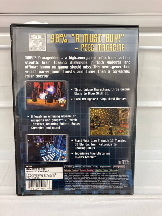 MDK 2 Armageddon - Playstation 2