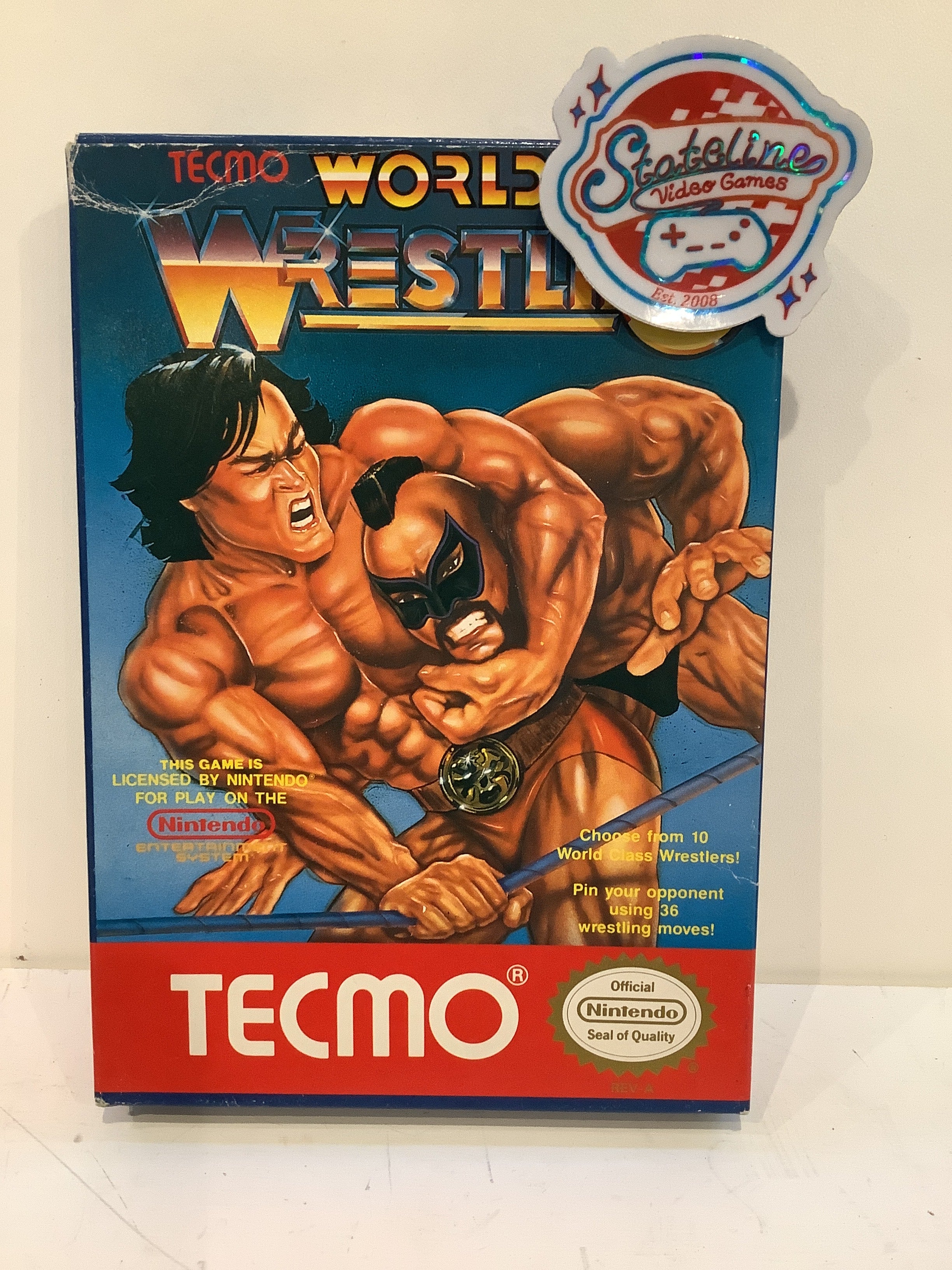Tecmo World Wrestling - NES – Stateline Video Games Inc.