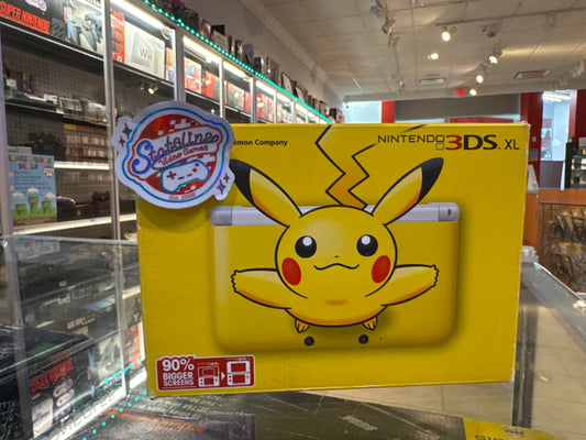 Nintendo 3DS XL Yellow Pikachu Limited Edition - Nintendo 3DS