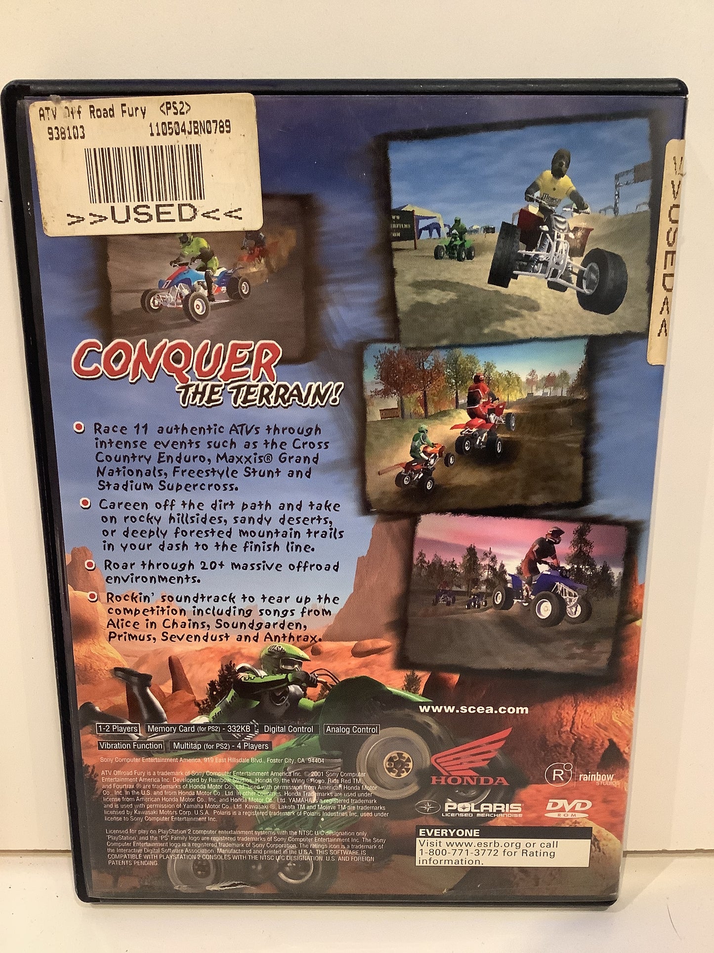 ATV Offroad Fury - Playstation 2