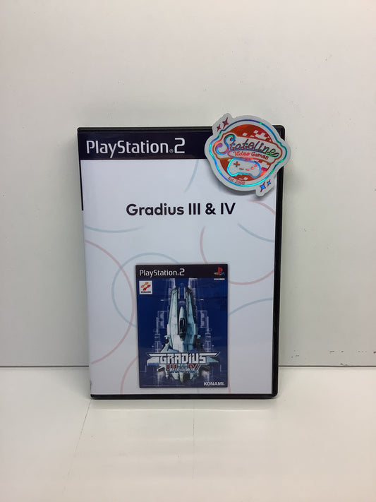 Gradius 3 and 4 - Playstation 2