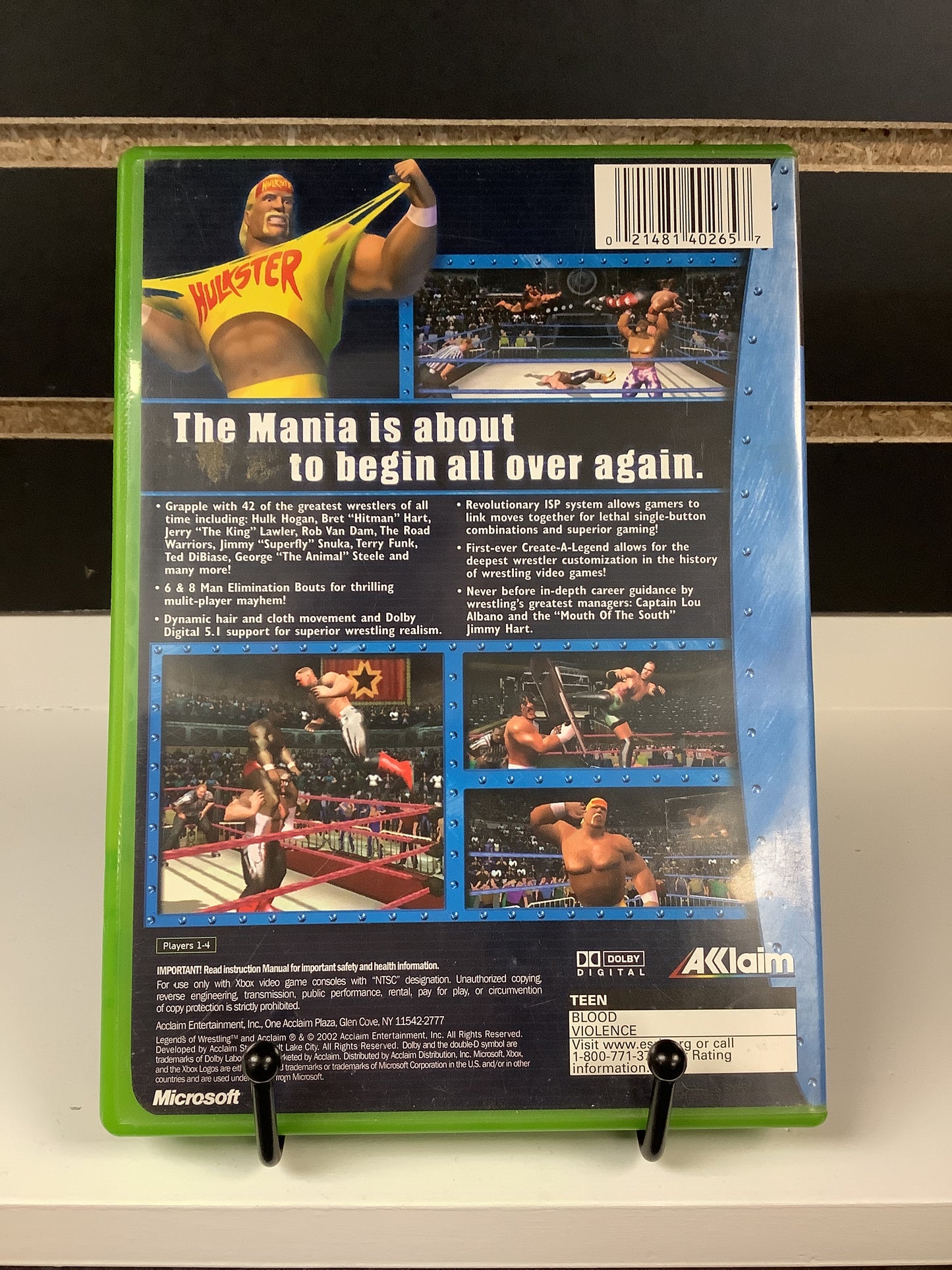Legends of Wrestling - Xbox