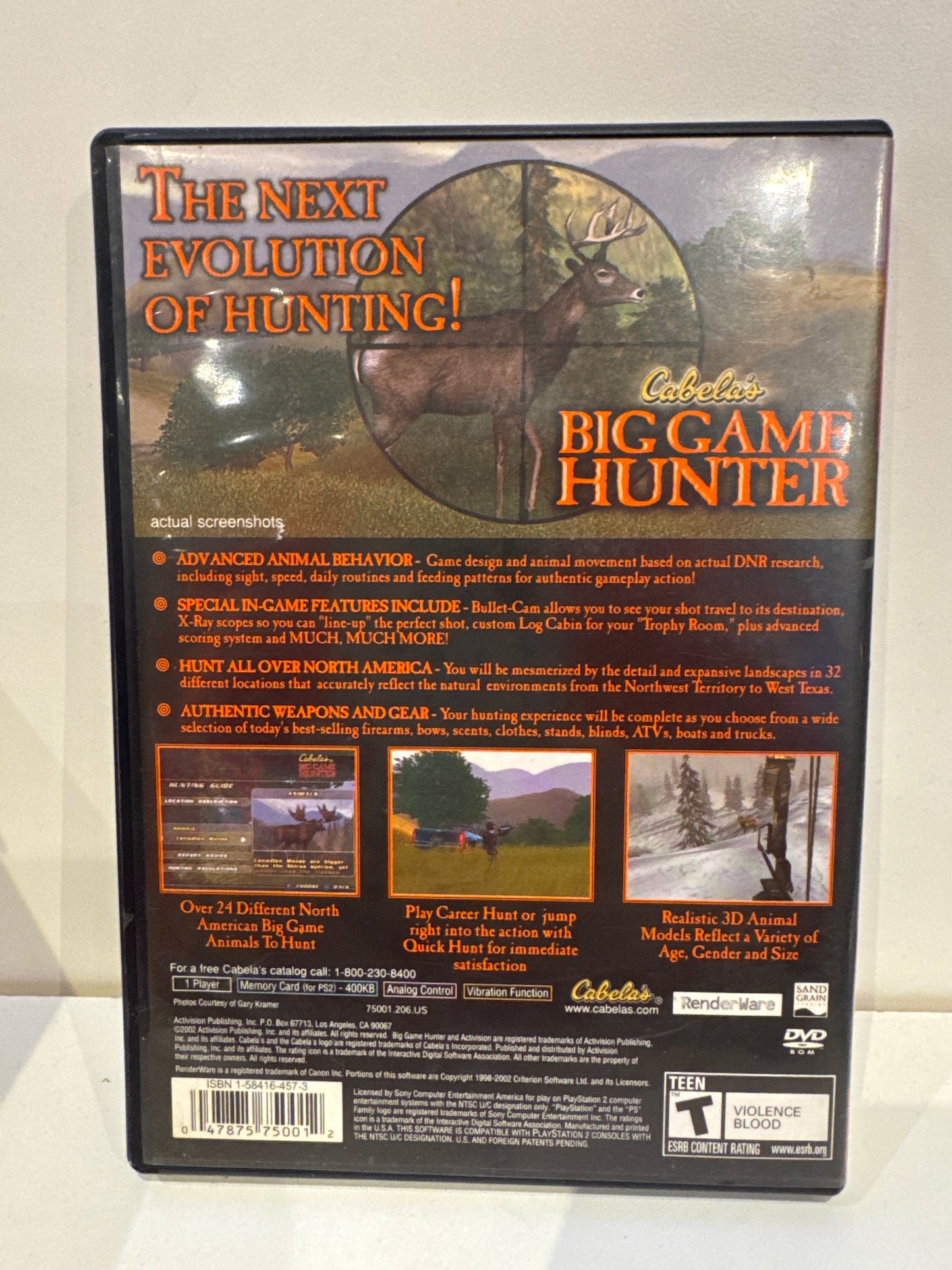 Cabela's Big Game Hunter [Greatest Hits] - Playstation 2