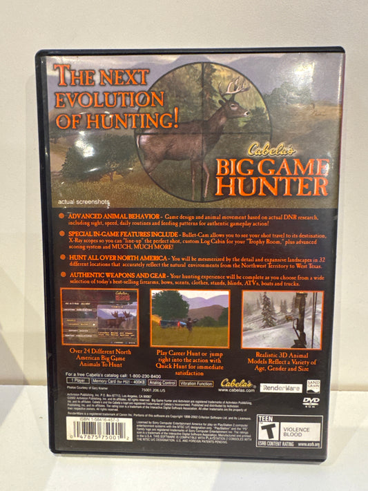 Cabela's Big Game Hunter [Greatest Hits] - Playstation 2